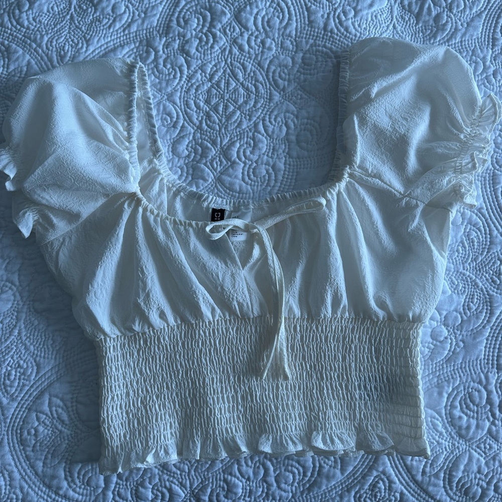 H&M cropped blouse